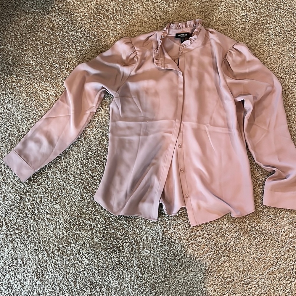 Express Ruffle Portofino Shirt
